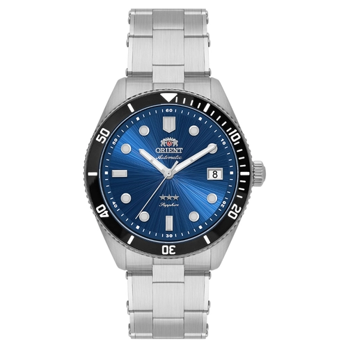 Relógio Orient 3 Stars Sport Sea Automatic - NH3SS016 D1SX Azul