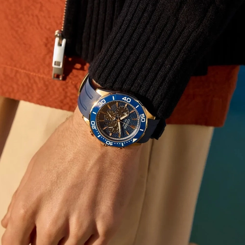 Relógio Citizen Endeavor Chrono Masculino - CA4733 00LN Azul