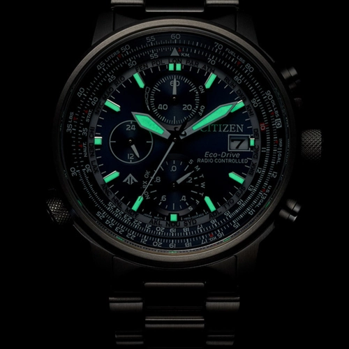 Relógio Citizen Promaster Navihawk AT Cronógrafo - AT8300 58LN Azul