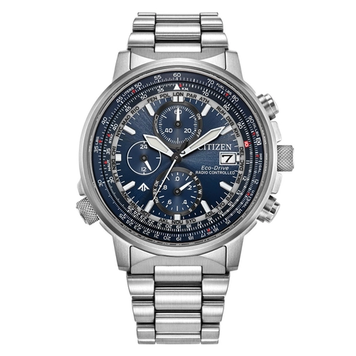 Relógio Citizen Promaster Navihawk AT Cronógrafo - AT8300 58LN Azul