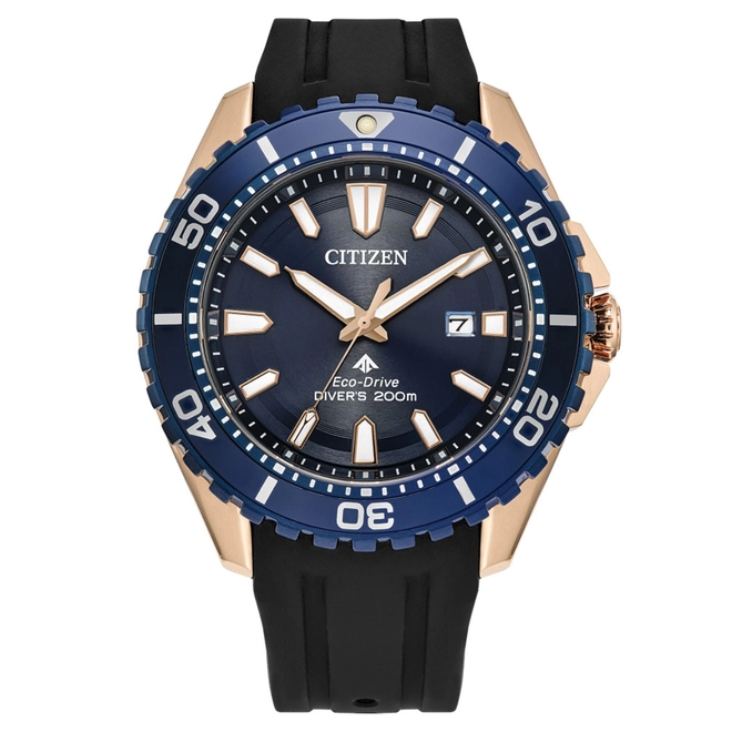 Relógio Citizen Promaster Diver’s Eco-Drive - BN0196 01LN Azul 1