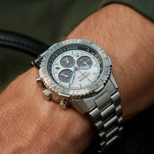 Relógio Citizen Promaster Navihawk Cronógrafo - CA4660 61AN Prata