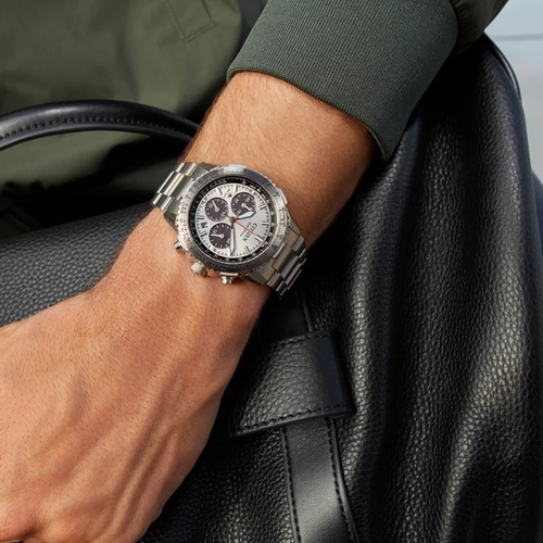Relógio Citizen Promaster Navihawk Cronógrafo - CA4660 61AN Prata