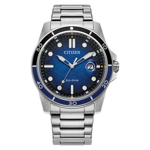Relógio Citizen Marine Eco-Drive Masculino - AW1810 85LN Azul