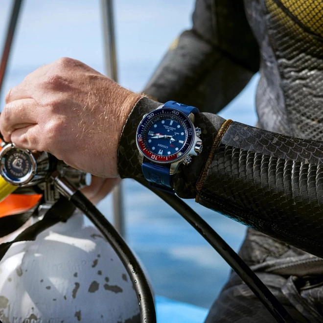 Relógio Citizen Promaster Aqualand Diver’s - BN2038 01LN Azul 2