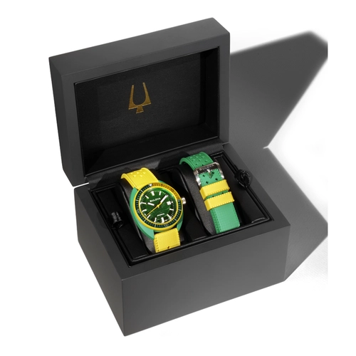 Relógio Bulova Snorkel Edição Limitada Brasil - 98F470N Verde
