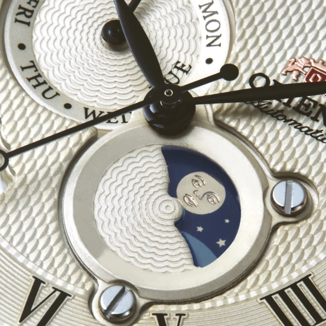 Relógio Orient Sun & Moon Automatic - RA AK0007S30B Marfim 3