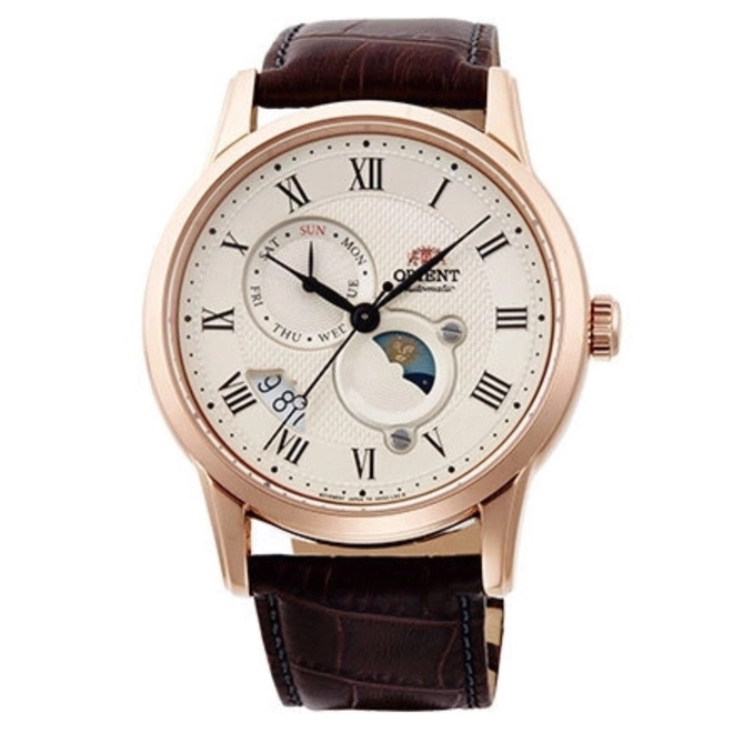 Relógio Orient Sun & Moon Automatic - RA AK0007S30B Marfim 1