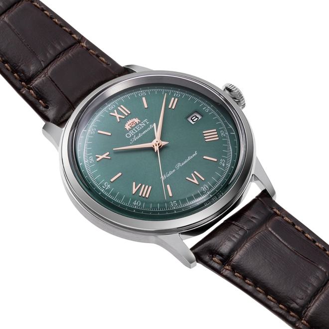 Relógio Orient Bambino Automatic - RA AC0023E30B E3NX Verde 2