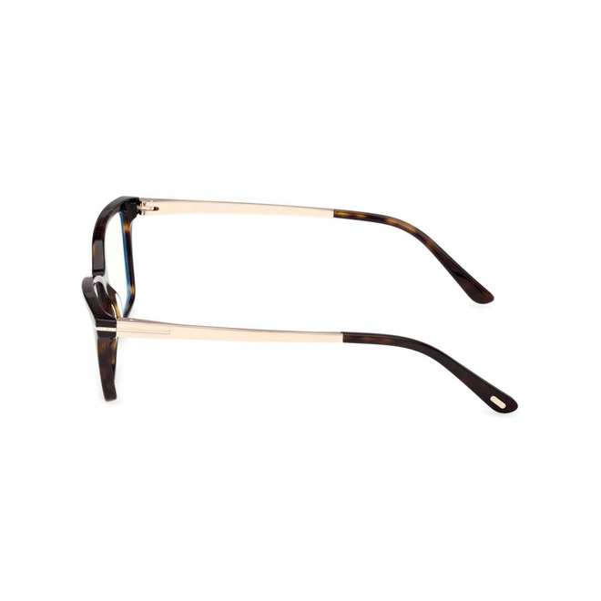 Óculos de Grau Tom Ford FT6135-B_56052 Acetato Marrom Mesclado 3
