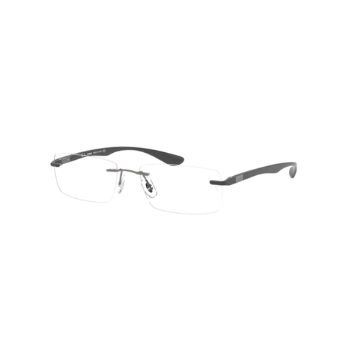 Óculos de Grau Ray-Ban 0RX8724 1218 54 Titânio Chumbo