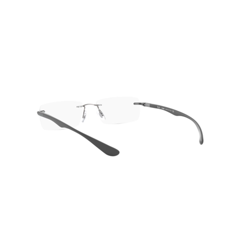 Óculos de Grau Ray-Ban 0RX8724 1218 54 Titânio Chumbo