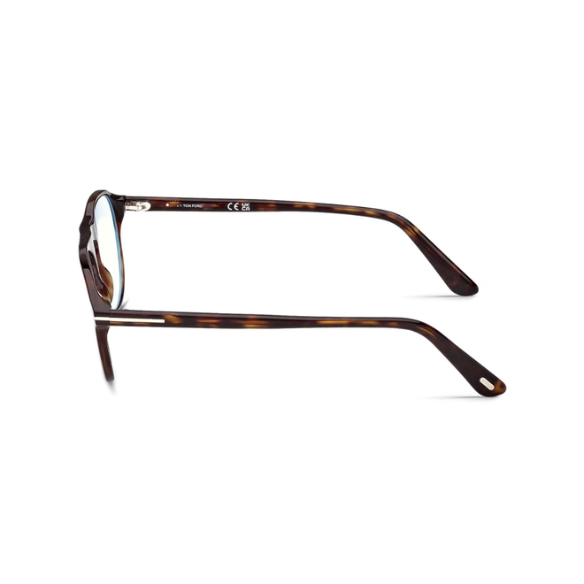 Óculos de Grau Tom Ford FT6118-B_52055 Acetato Cinza Mesclado 3