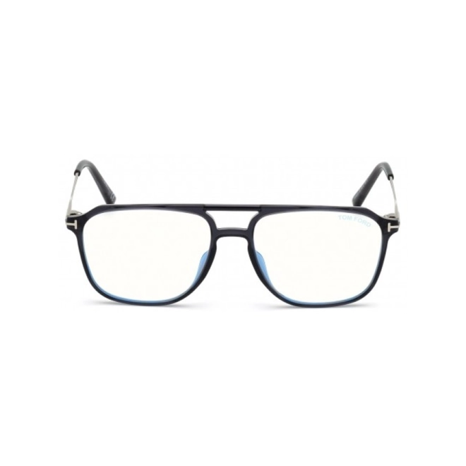 Óculos de Grau Tom Ford FT5665-B_54020 Acetato Cinza 2