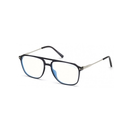 Óculos de Grau Tom Ford FT5665-B_54020 Acetato Cinza