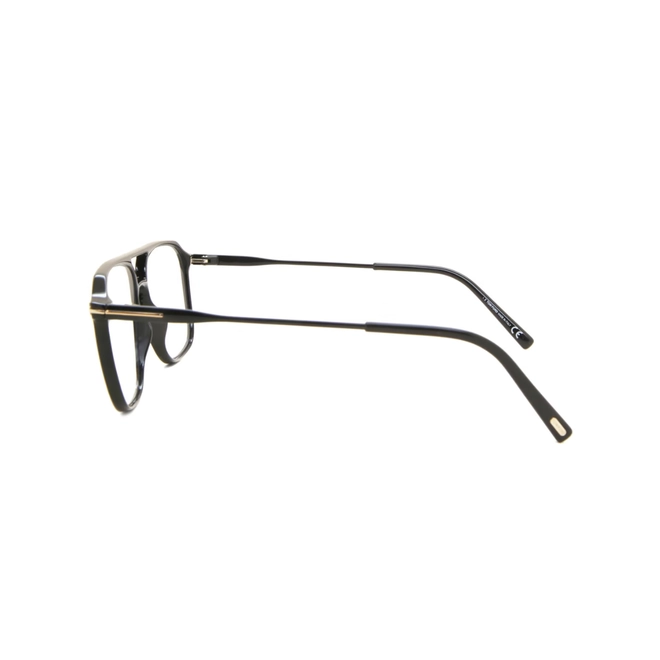 Óculos de Grau Tom Ford FT5665-B_54001 Acetato Preto 4