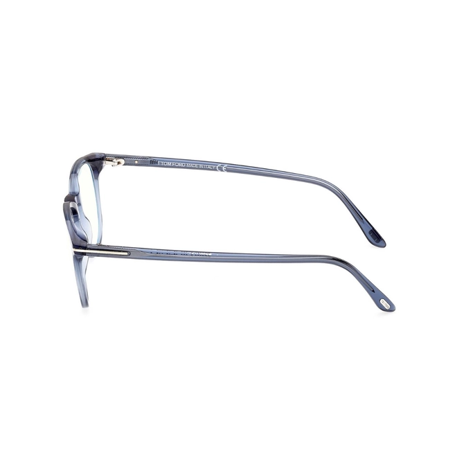 Óculos de Grau Tom Ford FT5832-B_50090 Acetato Azul Transparente 3