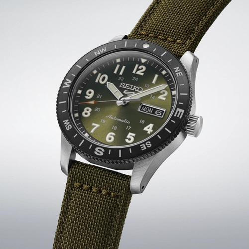Relógio Seiko 5 Sports Field Automático - HDB008B1 E2EX Verde