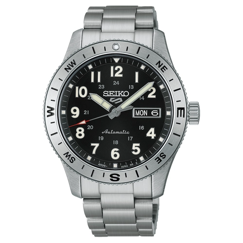 Relógio Seiko 5 Sports Field Automático - HDB006B1 P2SX Preto