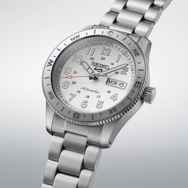 Relógio Seiko 5 Sports Field Automático - HDB007B1 B2SX Branco 4