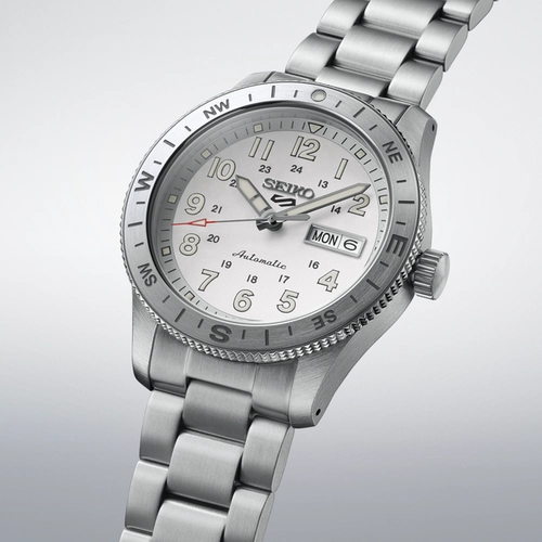 Relógio Seiko 5 Sports Field Automático - HDB007B1 B2SX Branco