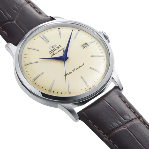 Relógio Orient Bambino Classic Automatic - RA AC0033Y30B T1NX Marfim