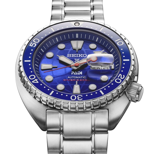 Relógio Seiko Prospex King Turtle Edição Limitada PADI 60th - HBB002K1 D1SX EL Azul