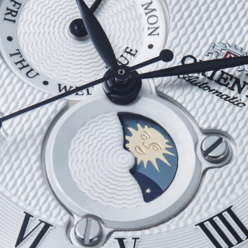 Relógio Orient Sun & Moon Automático - RA AK0008S30B B3PX Branco