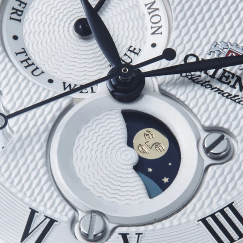 Relógio Orient Sun & Moon Automático - RA AK0008S30B B3PX Branco