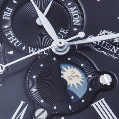 Relógio Orient Sun & Moon Automático - RA AK0010B30B P3PX Preto