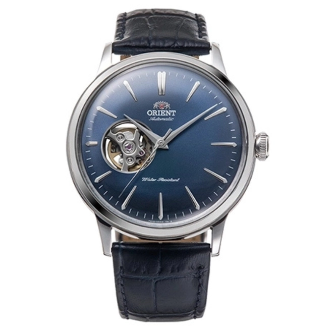 Relógio Orient Bambino Open Heart Automático - RA AG0005L30B D1DX Azul 1