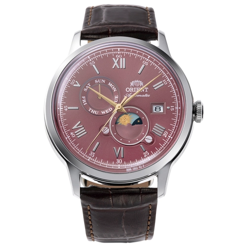 Relógio Orient Sun & Moon Automático - RA AK0807R30B W3NX Vermelho