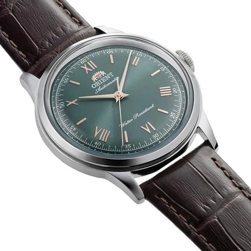 Relógio Orient Bambino Classic & Simple Style 38 - RA BB0001E30B E3NX Verde