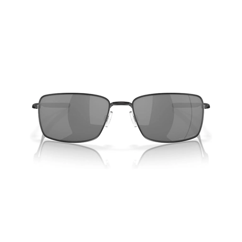 Óculos de Sol Oakley 0OO4075 40750560 Metal Preto Fosco com lentes na cor Cinza Polarizado