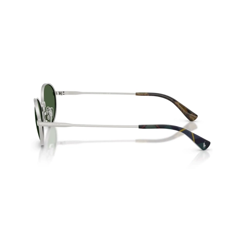 Óculos de Sol Polo Ralph Lauren 0PH3162 93167153 Metal Cinza com lentes na cor Verde