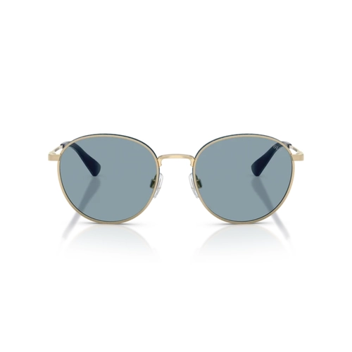 Óculos de Sol Polo Ralph Lauren 0PH3163 92867253 Metal Dourado com lentes na cor Azul