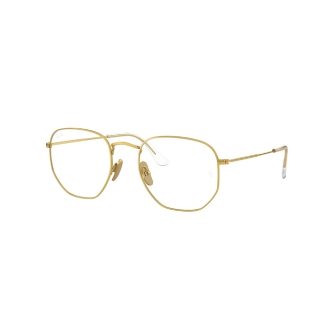 Óculos de Grau Ray-Ban 0RX8148V 1225 54 Titânio Dourado 1