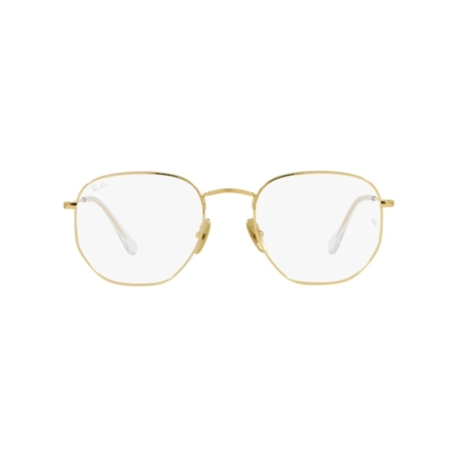 Óculos de Grau Ray-Ban 0RX8148V 1225 54 Titânio Dourado 2