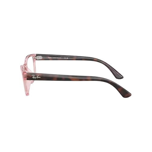Óculos de Grau Ray-Ban 0RX7252L 8419 54 Acetato Rosa Transparente