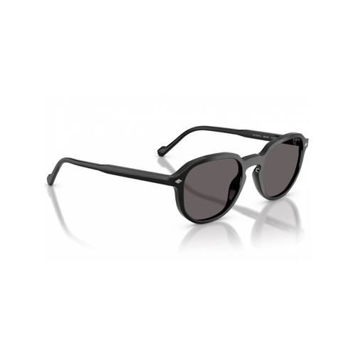 Óculos de Sol Vogue 0VO5707S W44/8751 Acetato Preto com lentes na cor Fumê