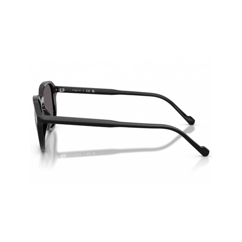 Óculos de Sol Vogue 0VO5707S W44/8751 Acetato Preto com lentes na cor Fumê