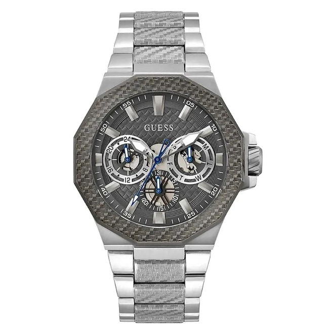 Relógio Guess Indy Multifunção Masculino - GW0636G1 Cinza 1