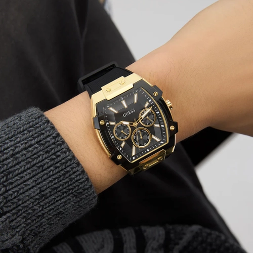 Relógio Guess Phoenix Multifunção Masculino - GW0956G2 Dourado