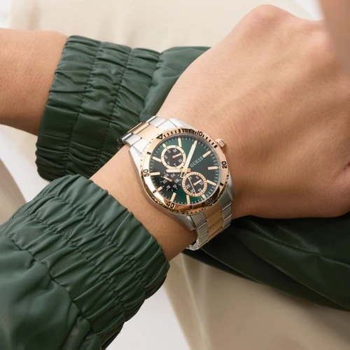 Relógio Guess Sport Multifunção Masculino - GW1061G6 Verde