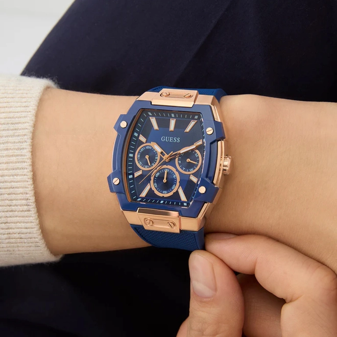 Relógio Guess Phoenix Multifunção Masculino - GW0956G4 Azul 2