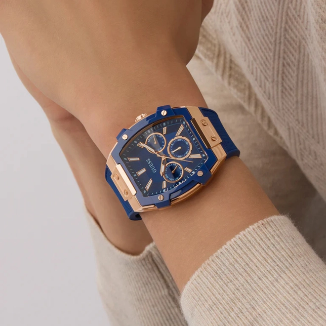 Relógio Guess Phoenix Multifunção Masculino - GW0956G4 Azul 3