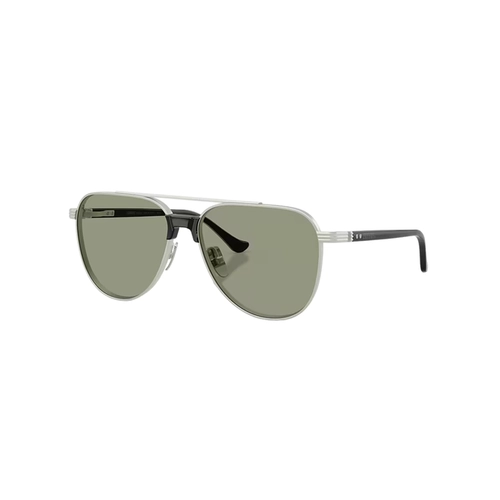 Óculos de Sol Ferrari 0FH1028T 312C759 Titânio Cinza Fosco com lentes na cor Verde Escuro
