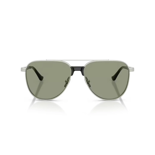 Óculos de Sol Ferrari 0FH1028T 312C759 Titânio Cinza Fosco com lentes na cor Verde Escuro