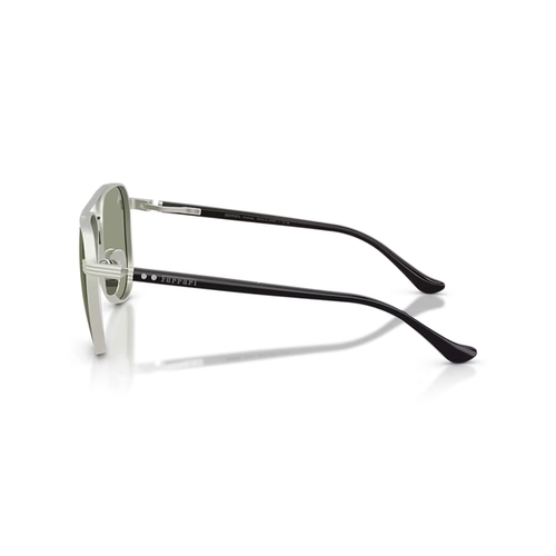 Óculos de Sol Ferrari 0FH1028T 312C759 Titânio Cinza Fosco com lentes na cor Verde Escuro