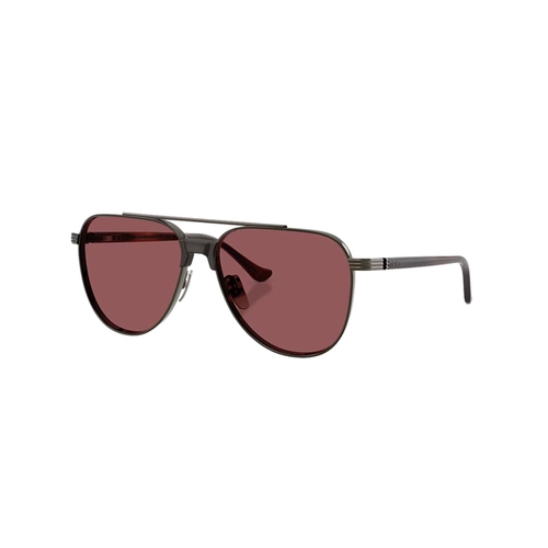 Óculos de Sol Ferrari 0FH1028T 314/1E59 Titânio Chumbo com lentes na cor Vermelho